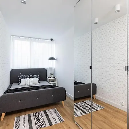 דירה Superapart Jana Pawla Ii, 302 Cozy Urban Retreat, Perfect For Couples ורשה